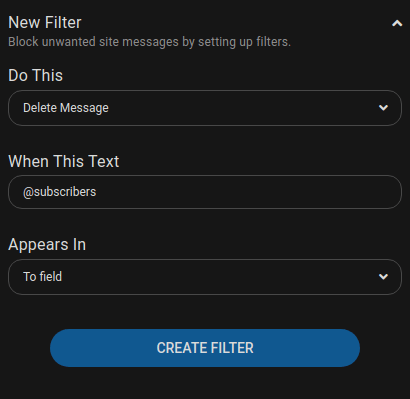 Tip button
